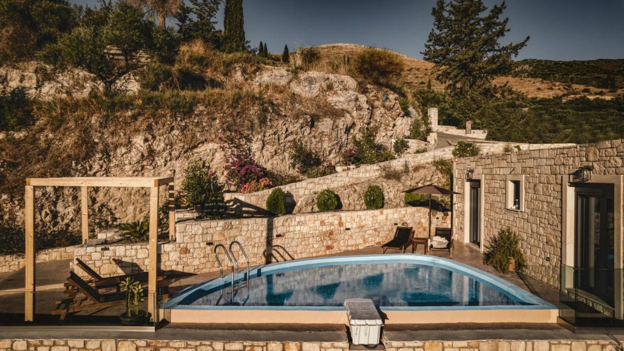 Lagopodhon Violet Private Stone Villa מראה חיצוני תמונה